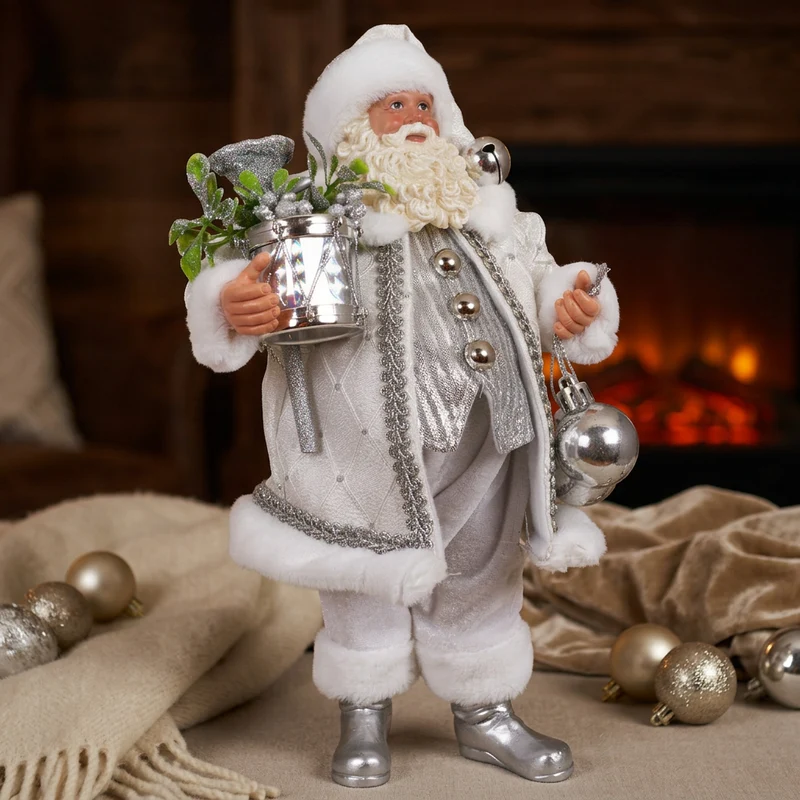 Weihnachtsmann 28cm stehend