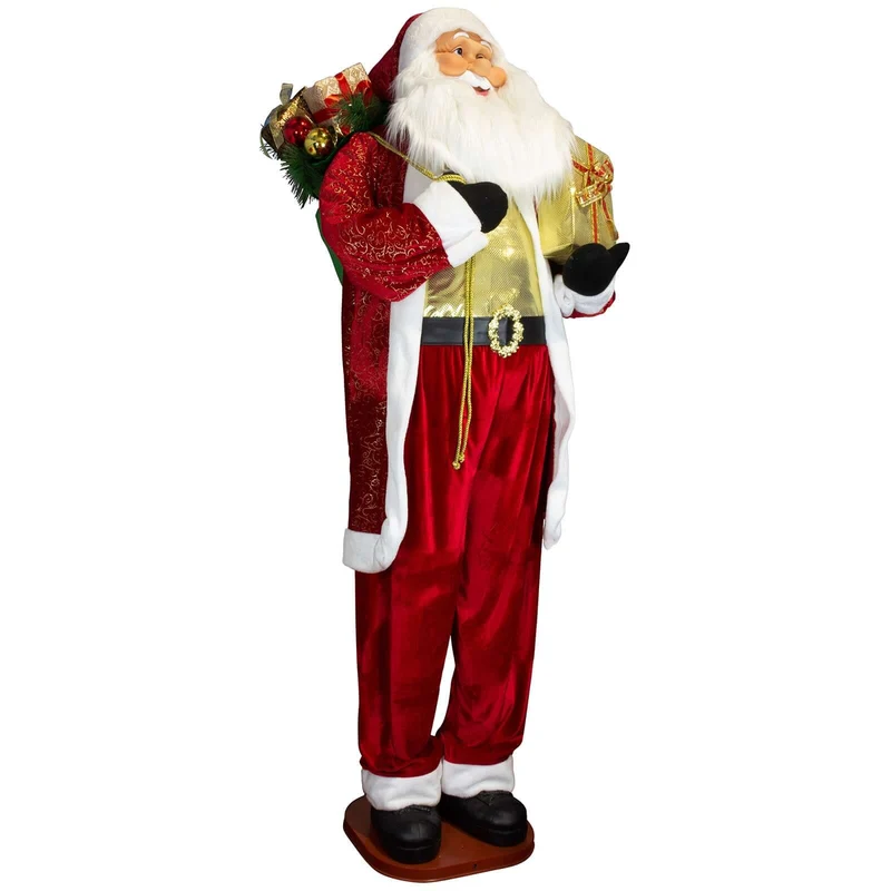 XXL Weihnachtsmann 230cm stehend