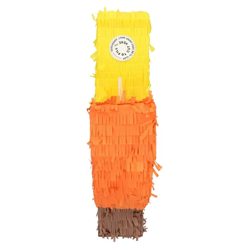 Hahn-Piñata, bunt