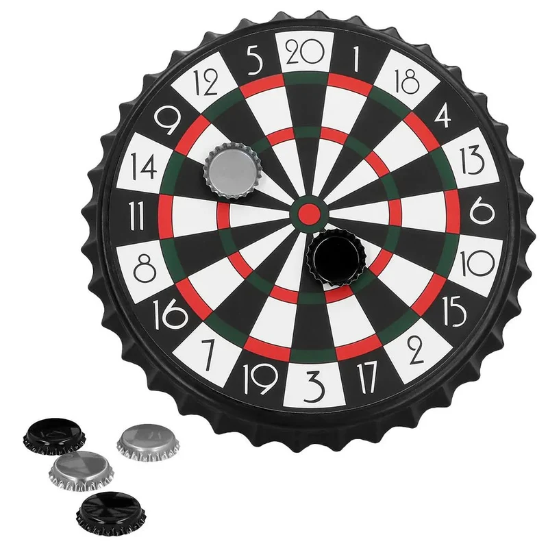 Dartscheibe-Trinkspiel Schwarz