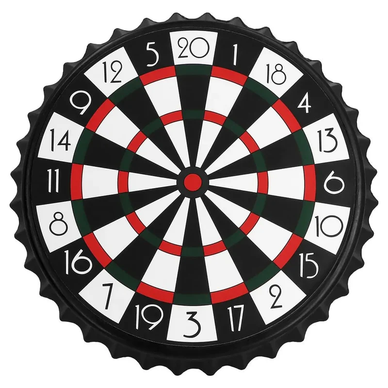 Dartscheibe-Trinkspiel Schwarz