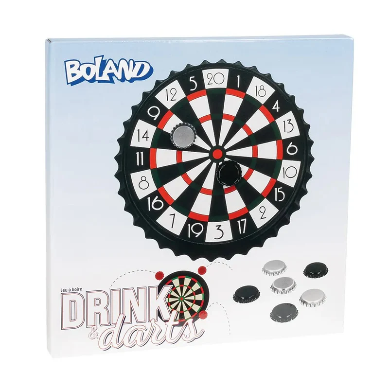 Dartscheibe-Trinkspiel Schwarz