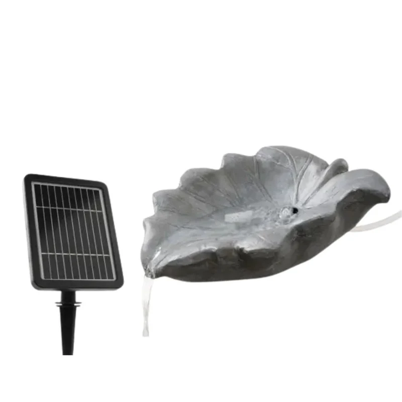 Solar Teichbrunnen Blatt