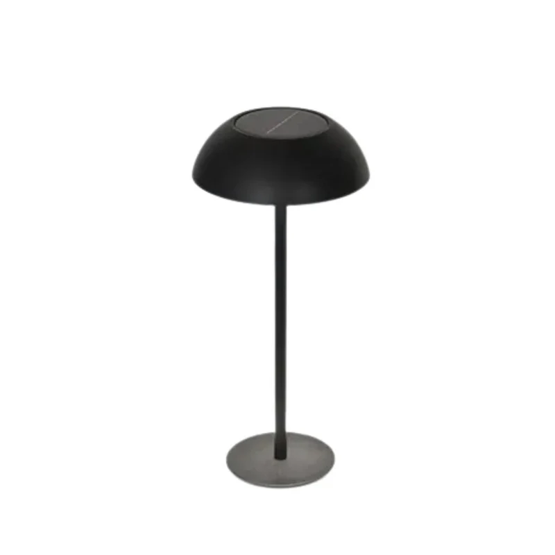 Solar Tischlampe schwarz