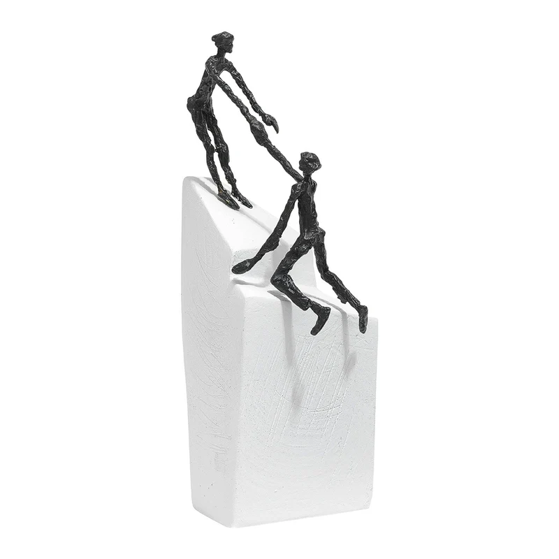 Skulptur "Zu zweit geht's III"