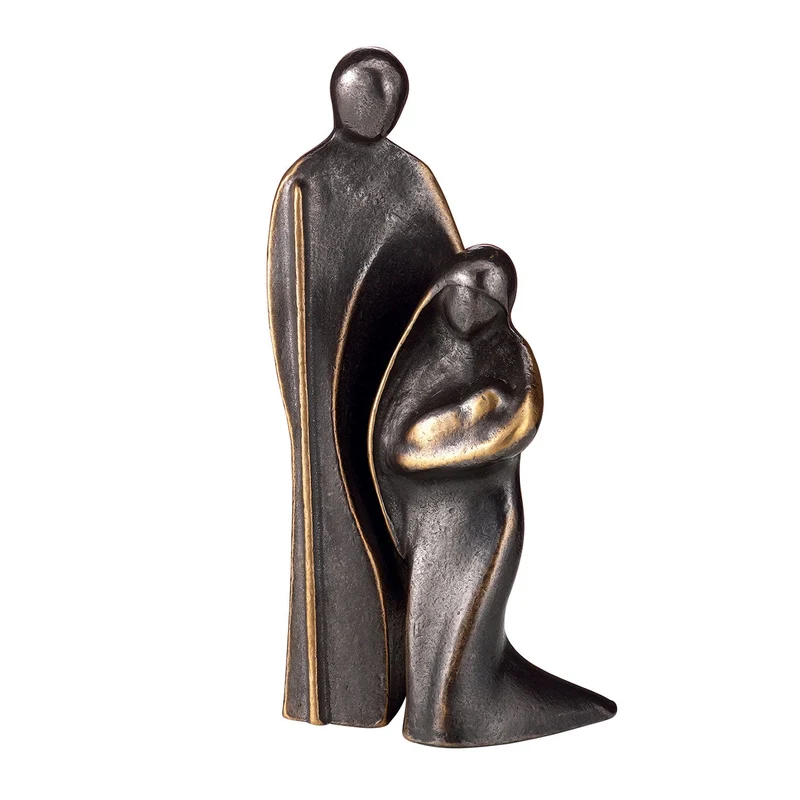 Die Heilige Familie – Bronzeskulptur