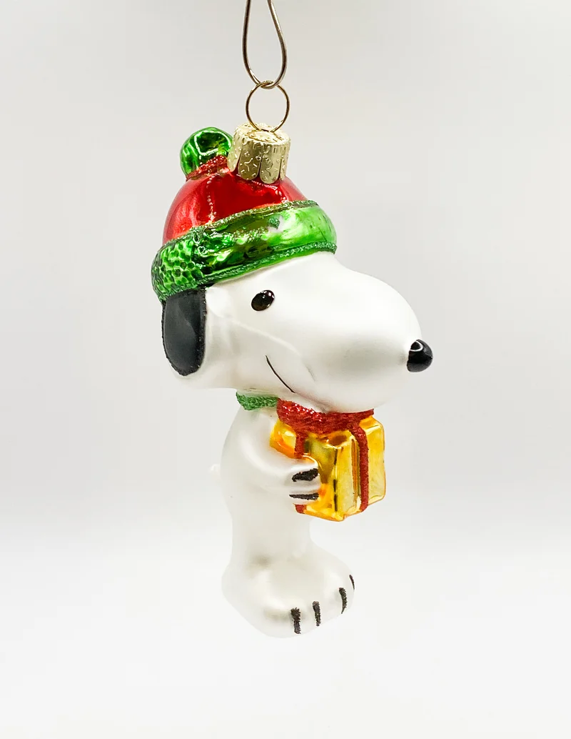 Snoopy mit Geschenk