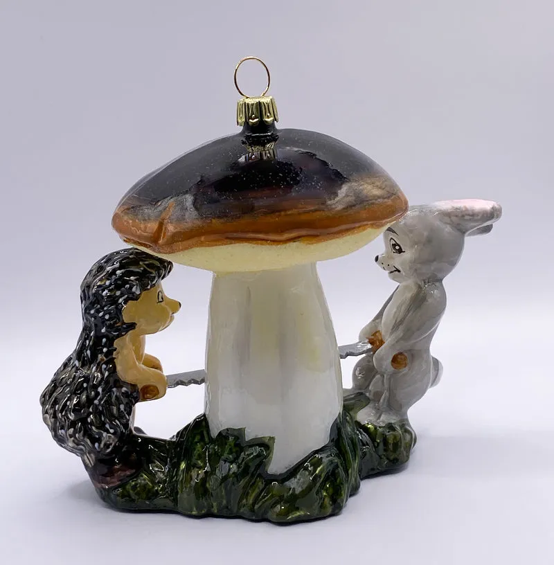 Hase und Igel haben einen Steinpilz gefunden, KOMOZJA MOSTOWSKI