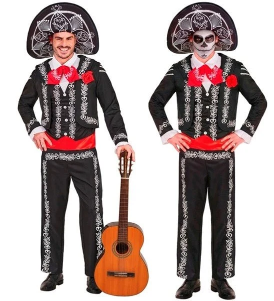 „Día de los Muertos“-Mariachi-Kostüm für Herren