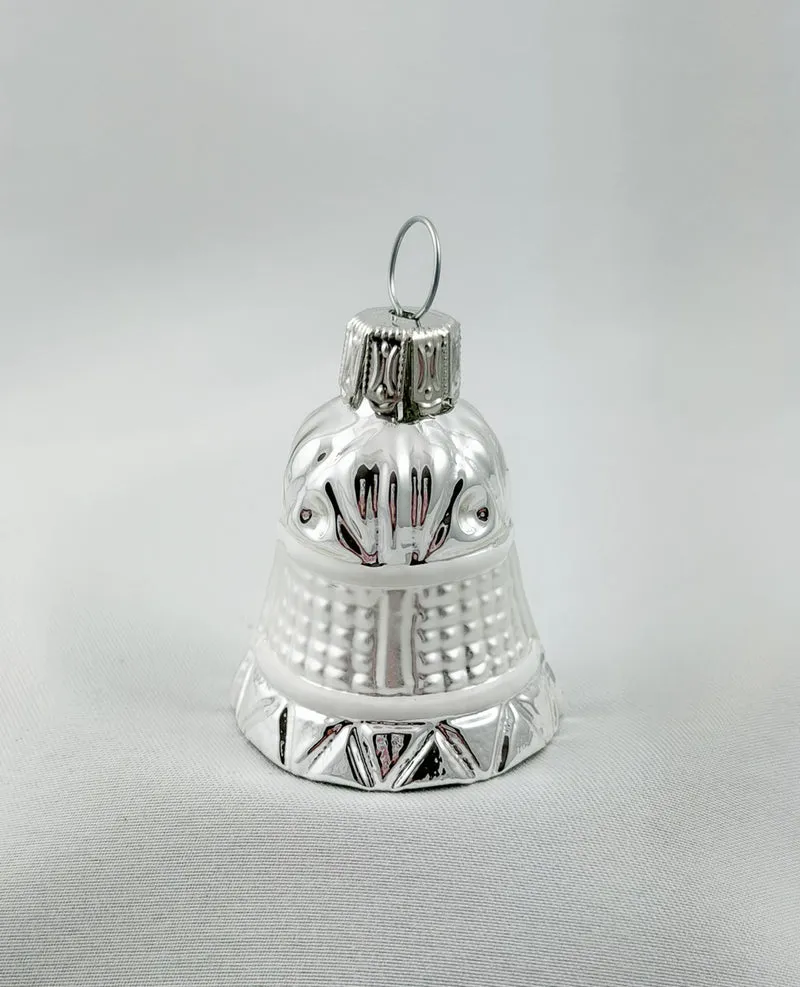 Weihnachts-Glöckchen silber