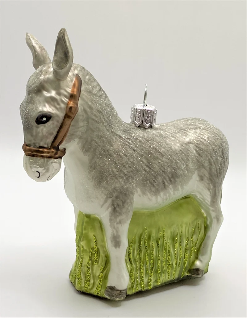 Grauer Esel