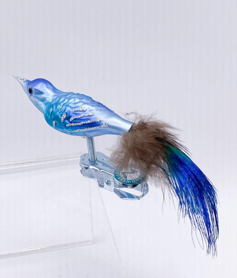 Kleiner blauer Vogel