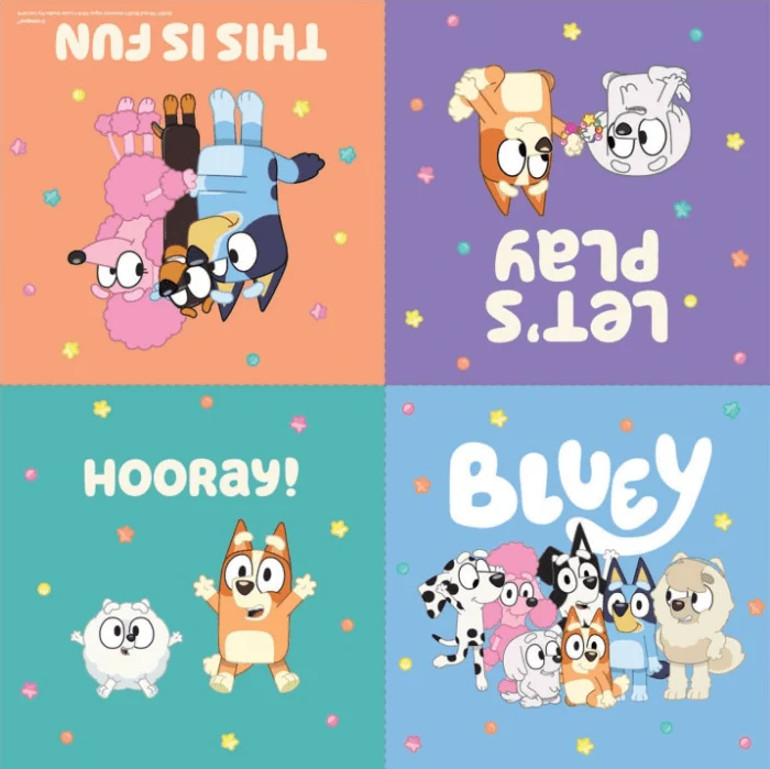 Bluey Servietten, 16 Stück