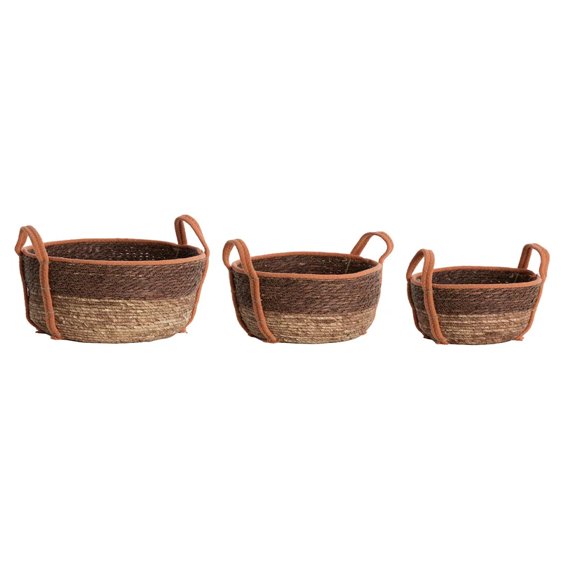 Korb KINSALE 3er Set max ø33x23 cm versch. Farben