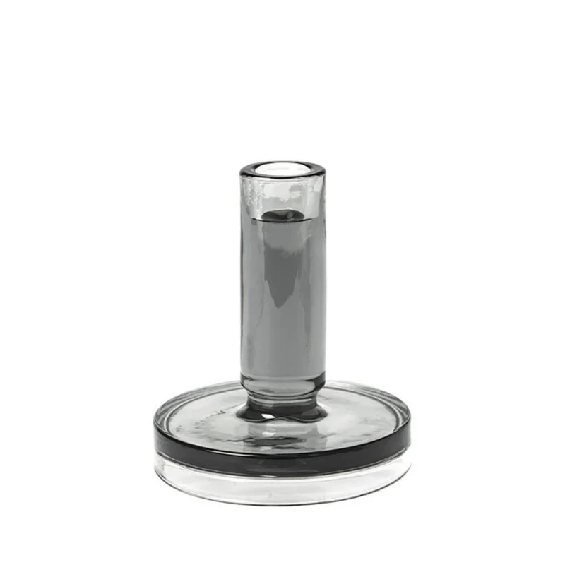 Broste Leuchter Petra L smoke grey