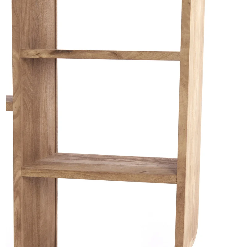 Hochregal DANE dunkelgrau-braun 100x35x200cm
