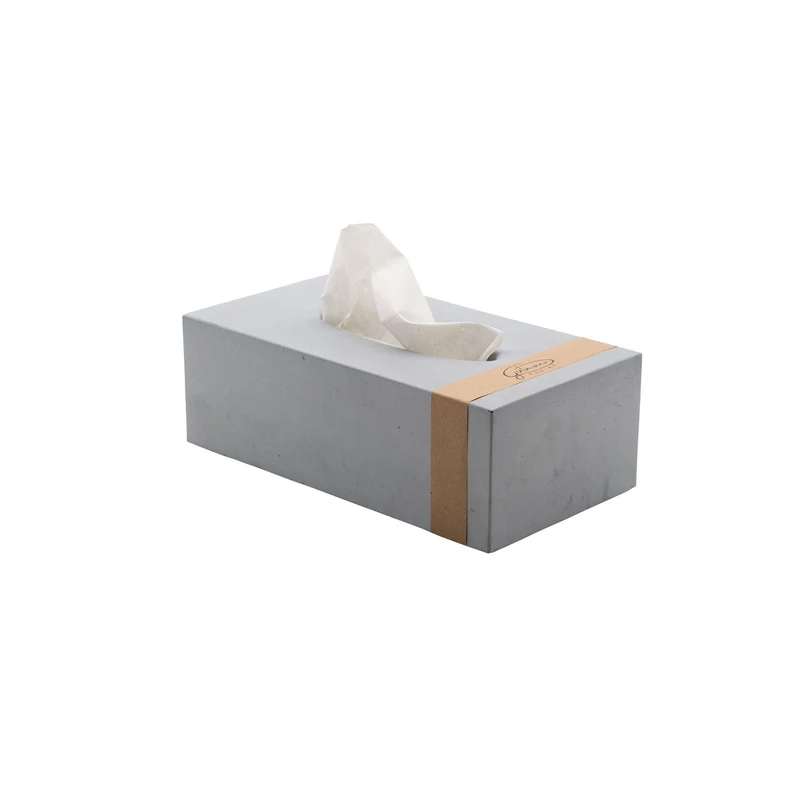 Taschentücherbox aus Beton
