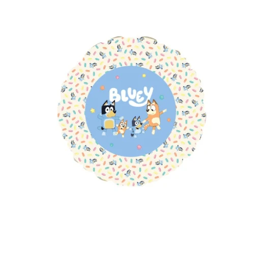 Bluey Folienballon, rund, 23 cm