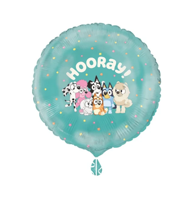 Bluey Folienballon, rund, 46 cm