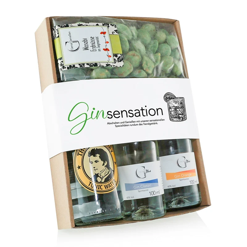 Gin Set Geschenk Ginsensation