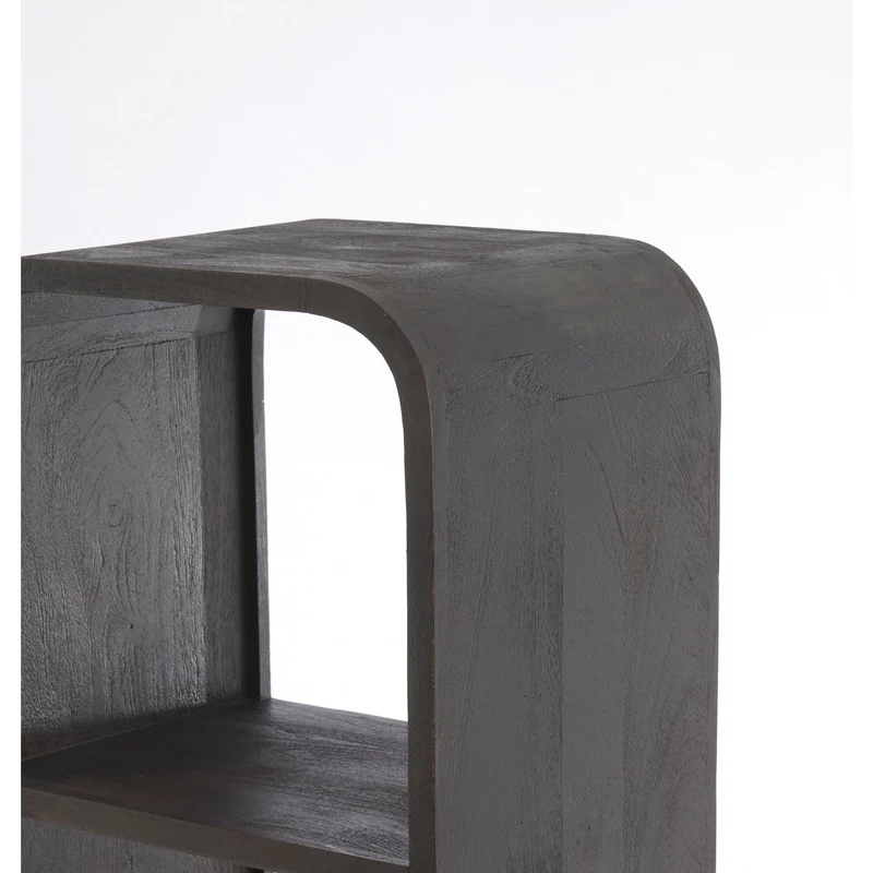 Hochregal DANE dunkel rotbraun 50x35x200cm