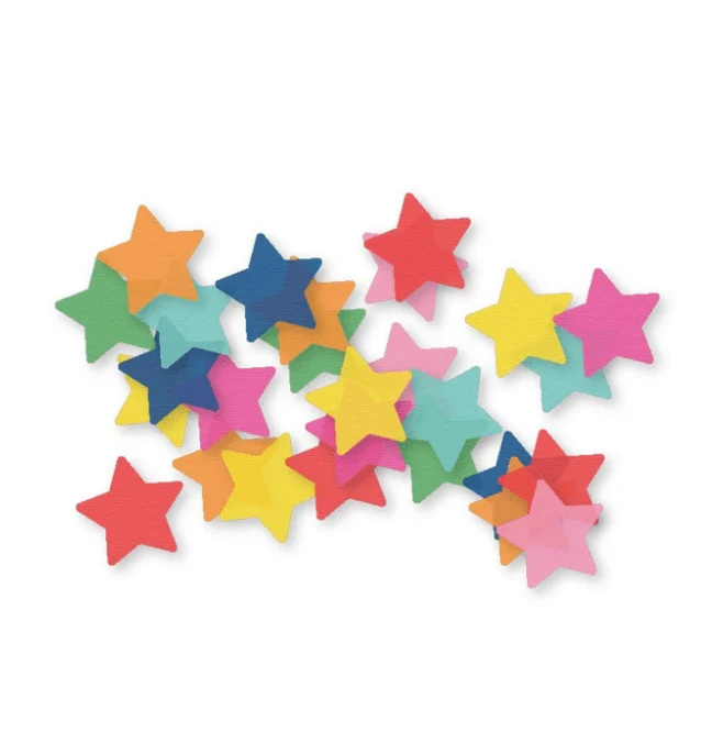Buntes Sternchen-Konfetti 10 g
