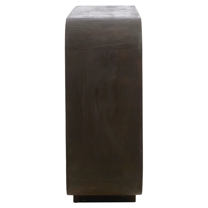 Sideboard DANE dunkel rotbraun 140x35x90cm