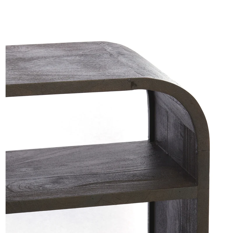 Sideboard DANE dunkel rotbraun 140x35x90cm