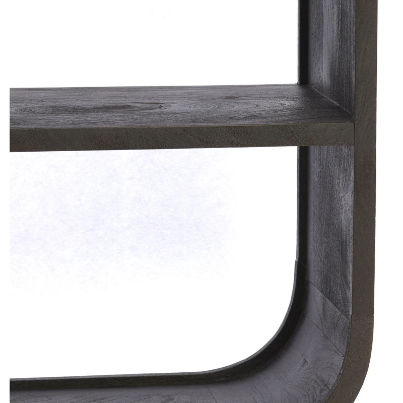 Sideboard DANE dunkel rotbraun 140x35x90cm