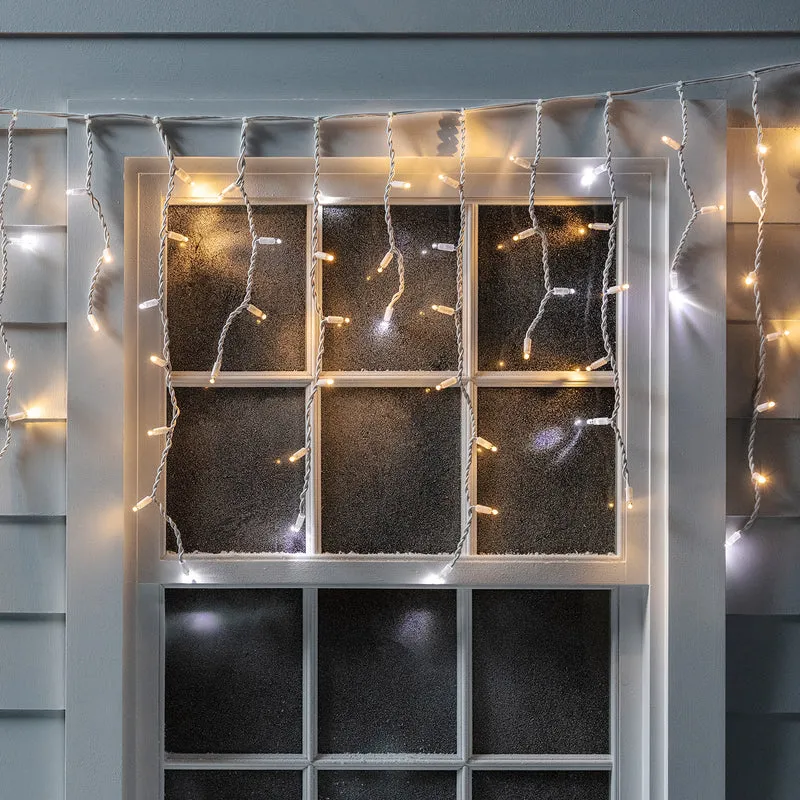 Pro Connect 8m 400er glitzernde LED Eiszapfen-Lichterkette IP67