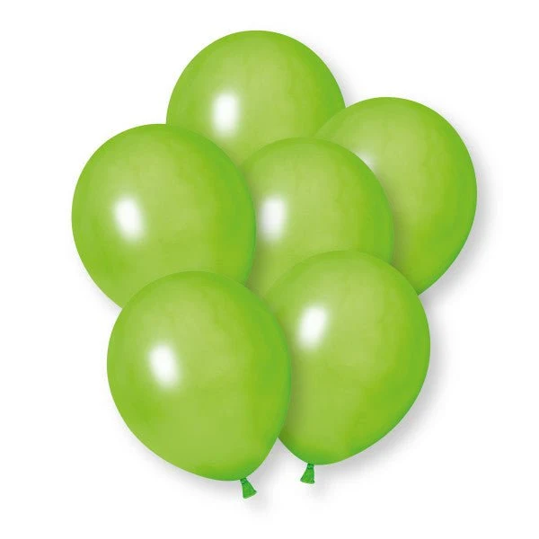 Limettengrüne Luftballons, 30 cm, 10 Stück