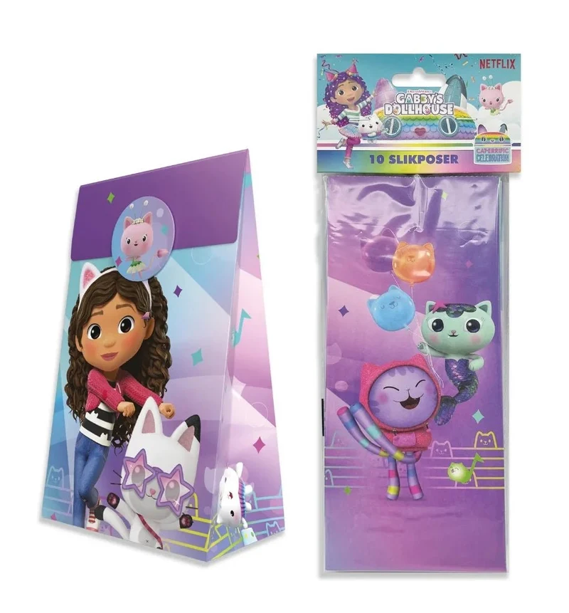 Gabby'S Dollhouse Geschenktütchen, 10 Stück