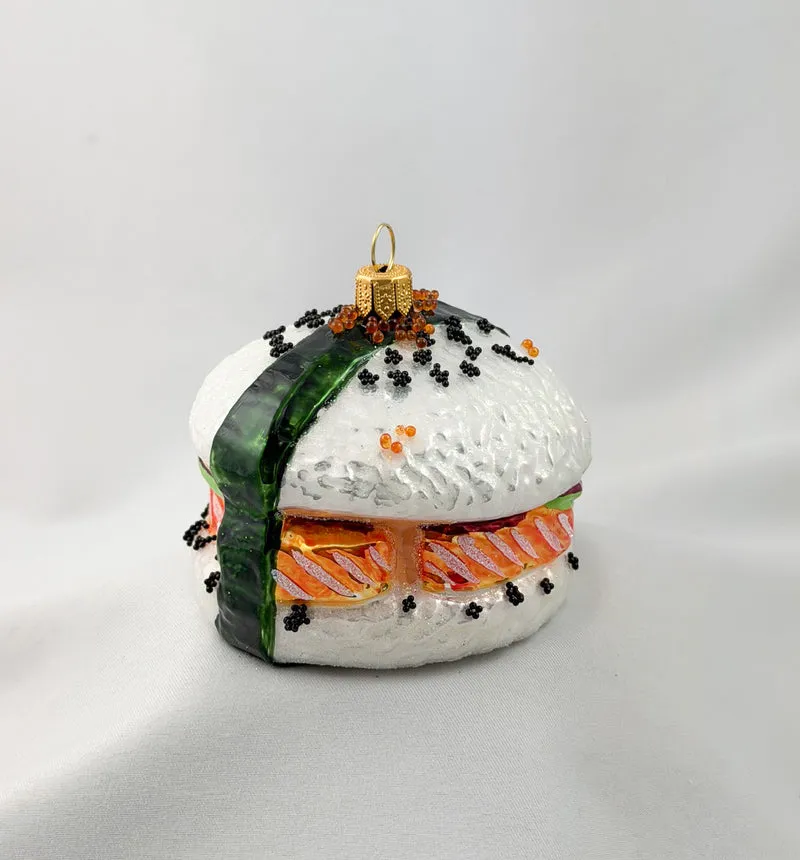 Sushi Burger mit Sesam-Streussel