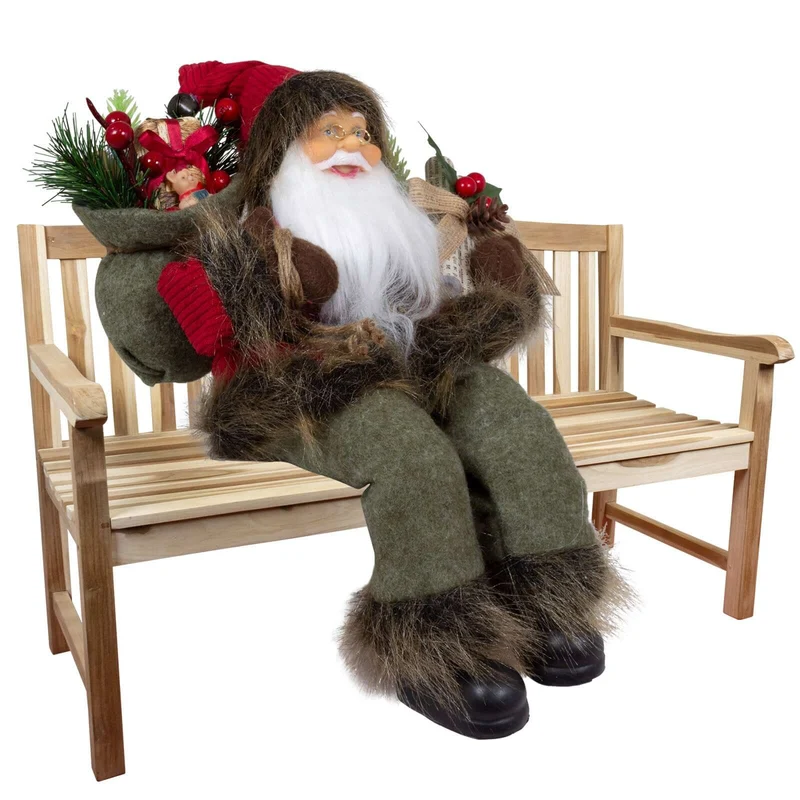Weihnachtsmann 30cm Viktor Kantenhocker