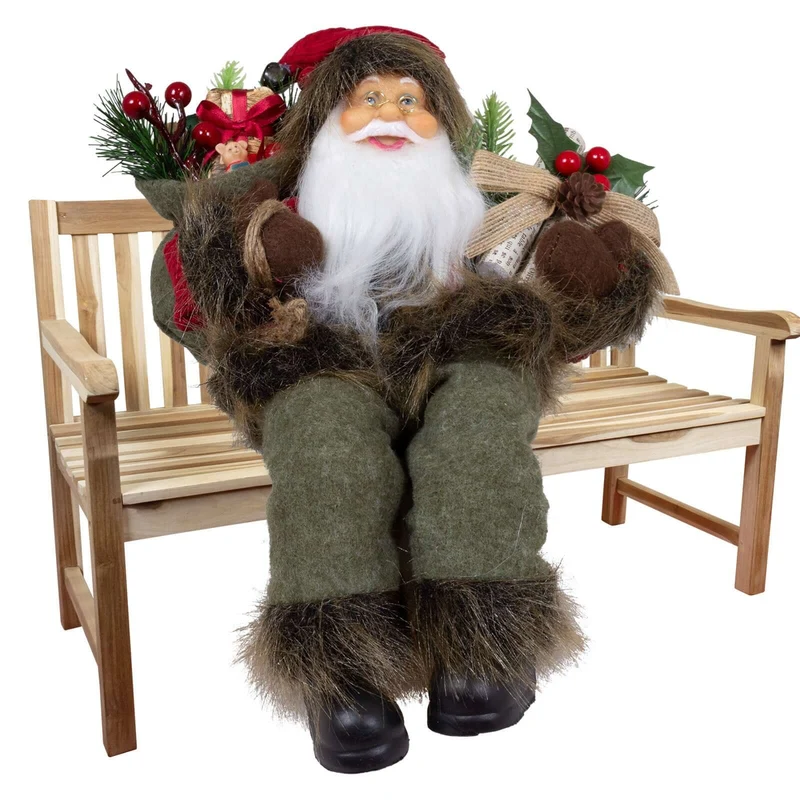 Weihnachtsmann 30cm Viktor Kantenhocker