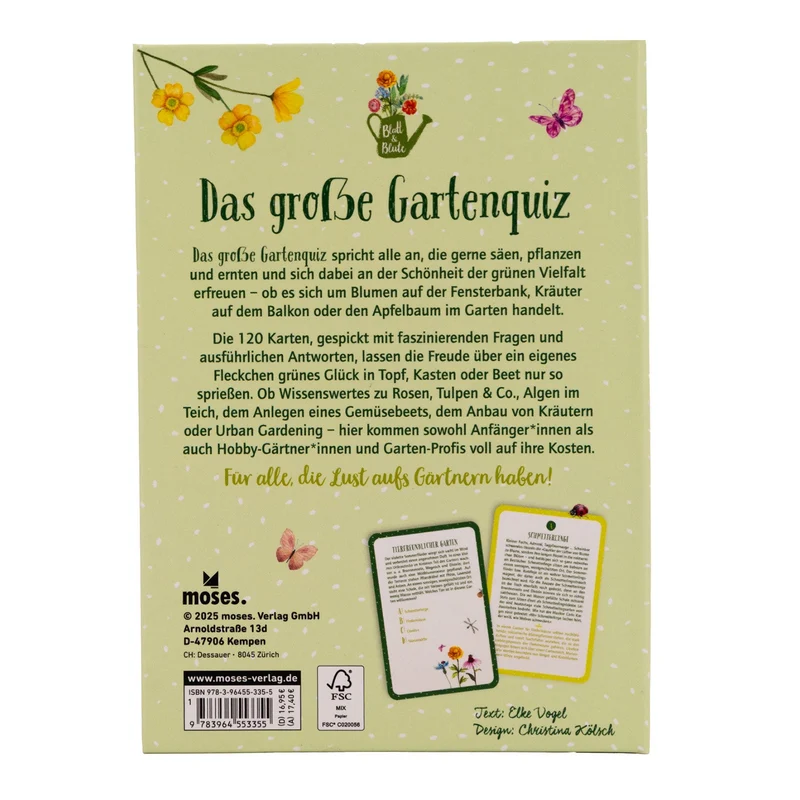 Das große Garten Quiz mit Lösungen