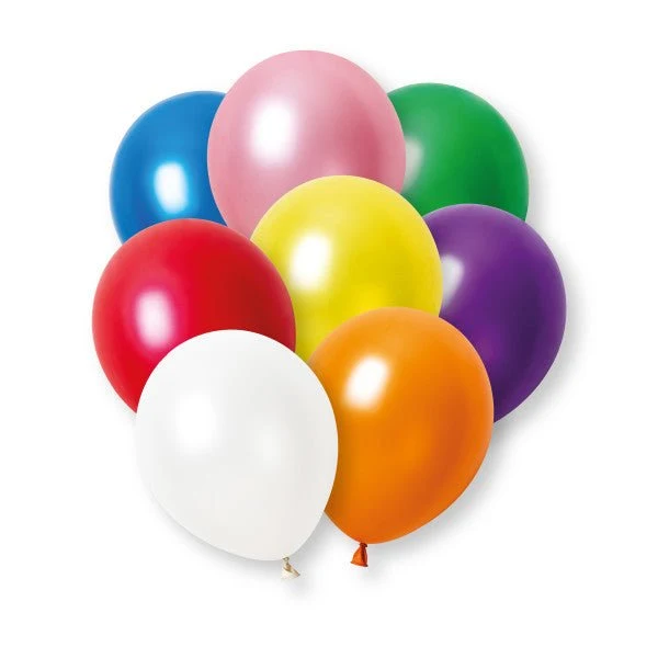 Bunte Luftballons, 8 Stück
