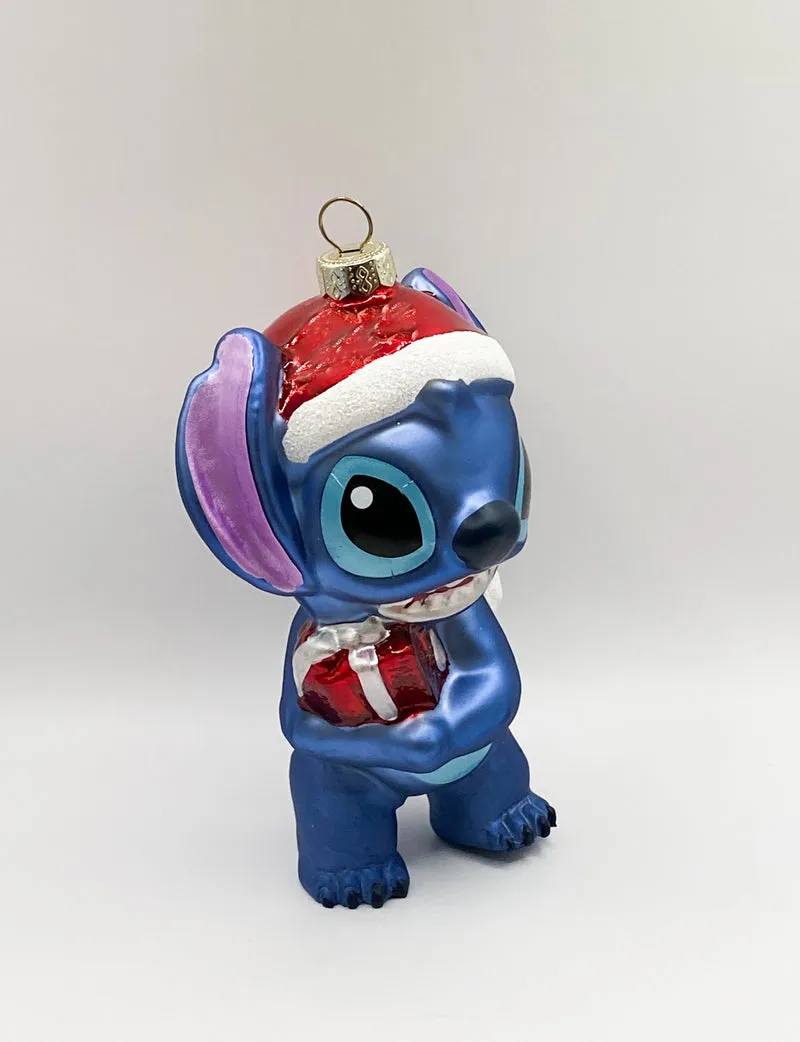 Stitch freut sich auf Weihnachten