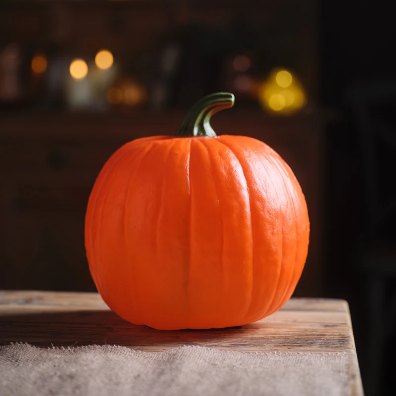 2er-Set Animierte Halloween-Kürbisse mit Sound- & Lichteffekten