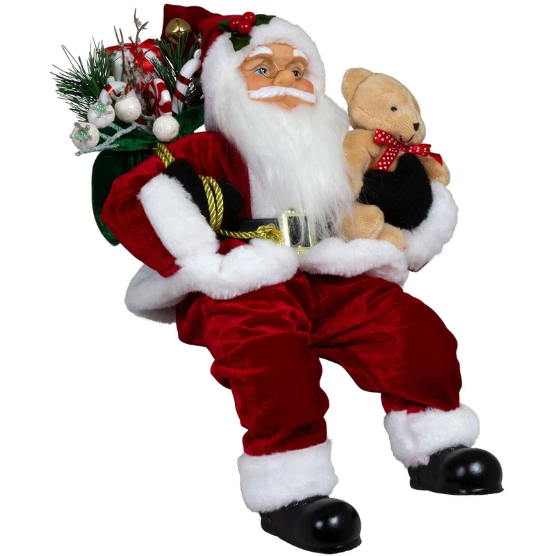 Weihnachtsmann 45cm Sander Kantenhocker