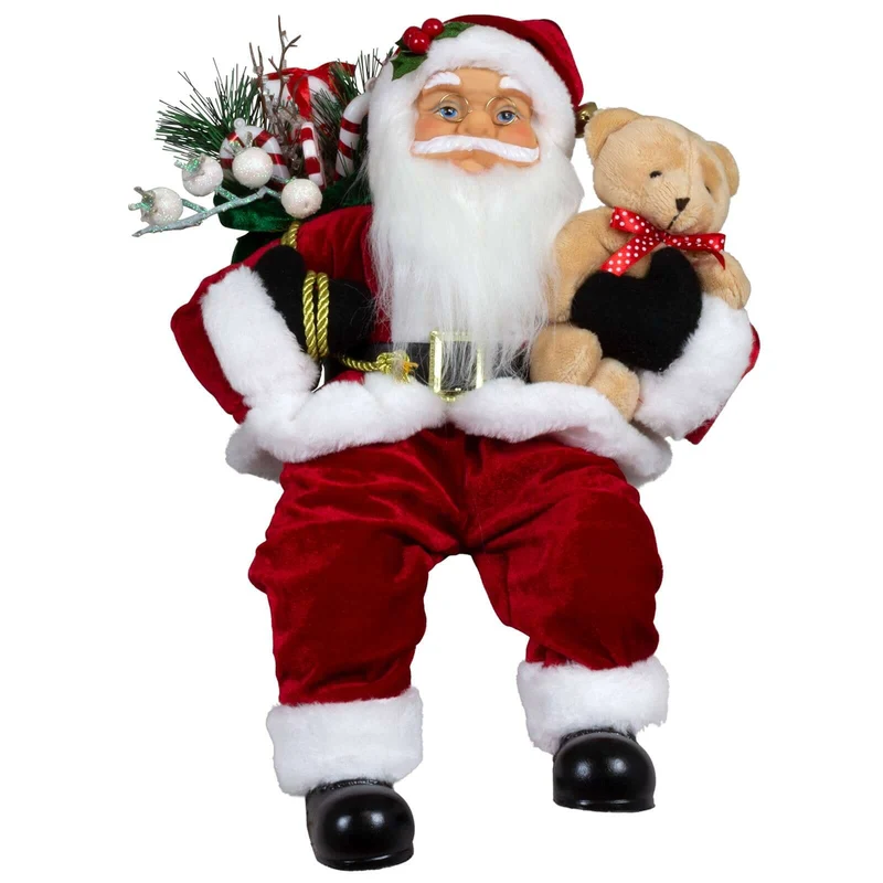 Weihnachtsmann 45cm Sander Kantenhocker