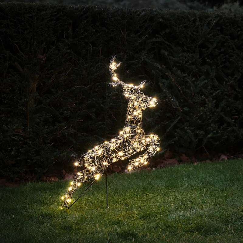 Springendes LED-Rentier Hirsch M Harlow