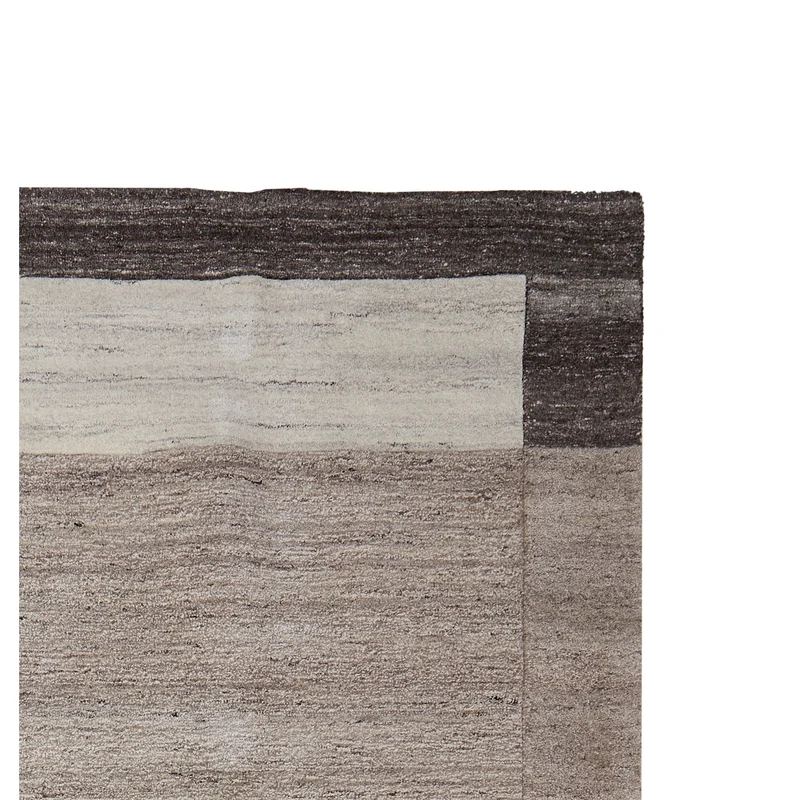 Wollteppich ALMAO beige, dunkel-braun 200x300cm