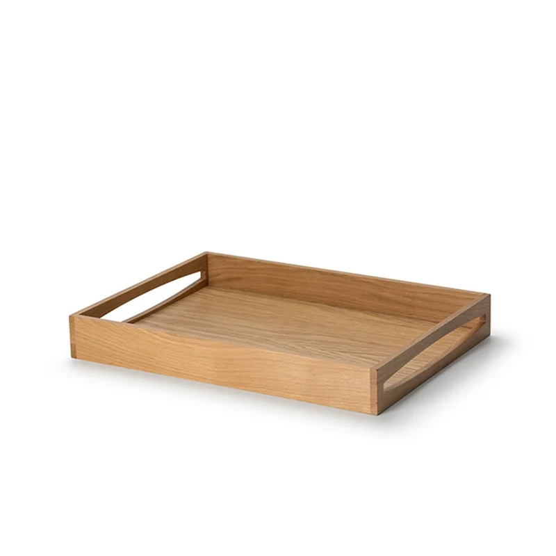 Tablett aus Holz (eckig)