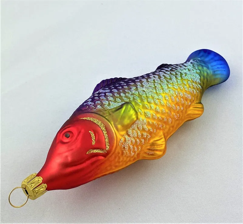 Bunter Weihnachtsfisch