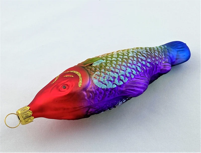 Bunter Weihnachtsfisch