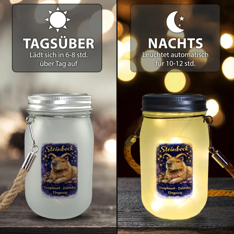 Steinbock Sternzeichen Cabybara Magnet für Astrologie Fans