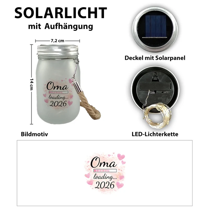 Rosa Herzen Solarlicht Oma Loading... 2026