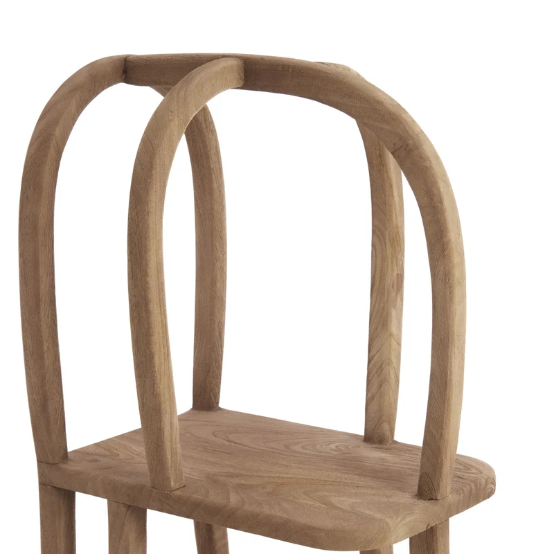 Regal LOWE grau-braun 53x40x175cm