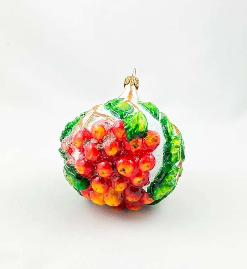 Vogelbeeren / Ebereschenbeeren am Zweig AtlasArt